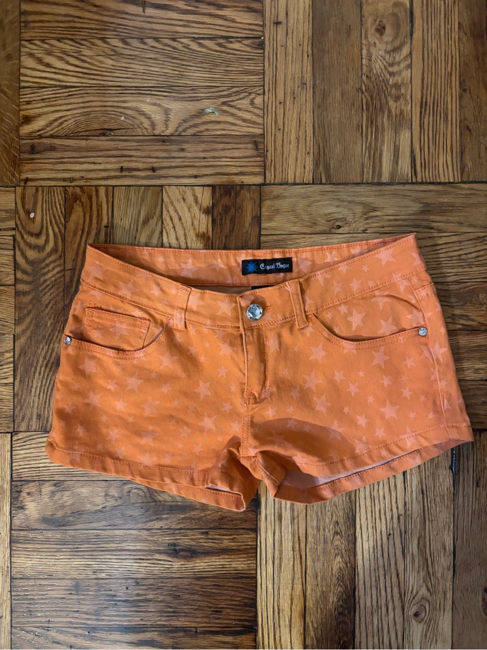star print vintage shorts
